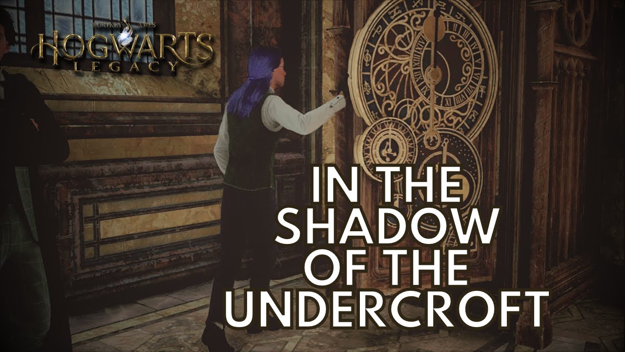 Hogwarts Legacy In the Shadow Of The Undercroft Quest with Sebastian