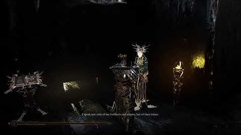 Mortal Shell - Awakening Sester Genessa in Eternal Narthex (Dialogue)