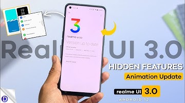 Realme UI 3.0 New Hidden Features | realme UI 3.0 Animation Practical Testing | Android 12 Animation