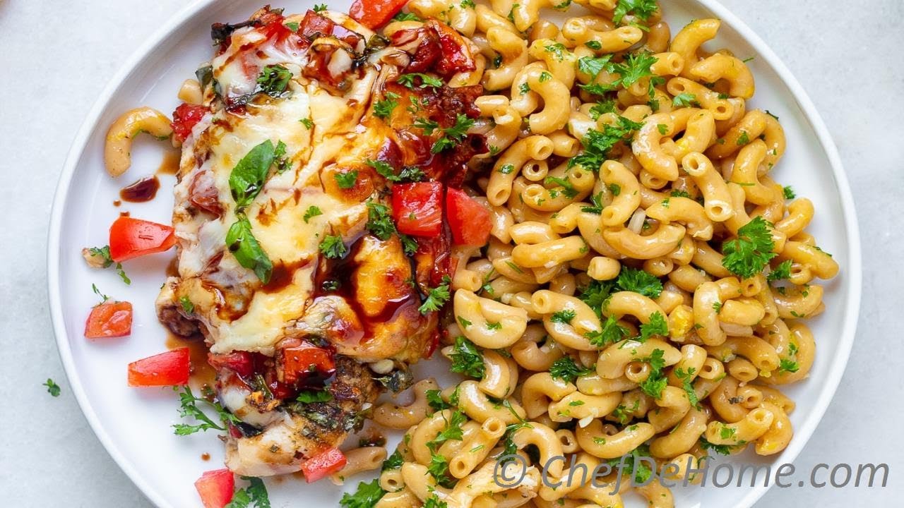 How to Make Baked Bruschetta Chicken - YouTube