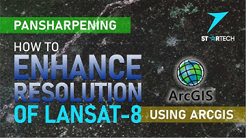 How to Enhance/Increase/Improve the resolution of Landsat-8 | Pansharpening using ArcGIS