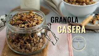 Granola casera sin azúcar - La Rosa dulce