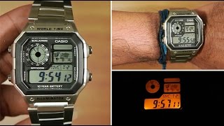 Casio Standard AE-1200WHD-1AV Stainless steel - Unboxing(more info visit www.indowatch.co.id Casio Standard AE-1200WHD-1AV Stainless steel - Unboxing., 2016-06-21T11:57:39.000Z)