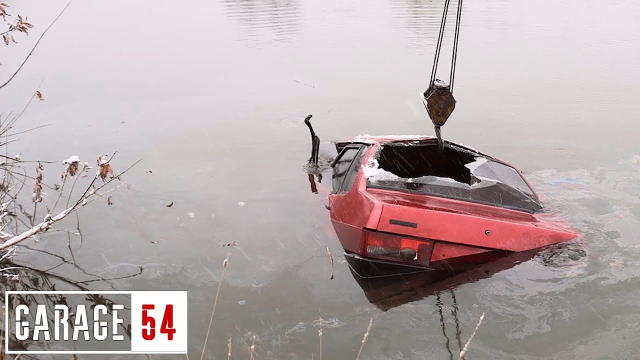 Утопили машину видео