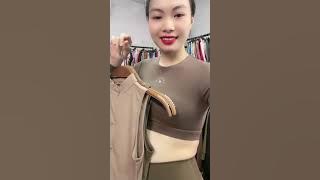 Try on haul & online shopping bigo hot live downblouse piyama