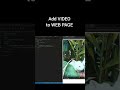 How To Add Video To a Web Page Using HTML