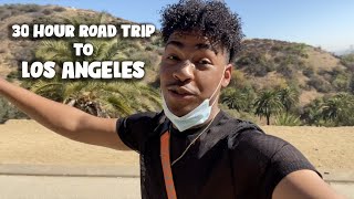 30 HOUR ROAD TRIP to Los Angeles | VLOGMAS