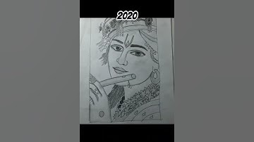 Using three pictures show how much you changed in three years #shorts #art