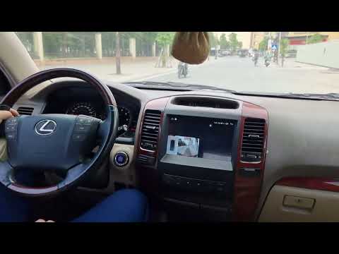 Video Lexus Gx470 Nâng cấp màn hình Android - youtube