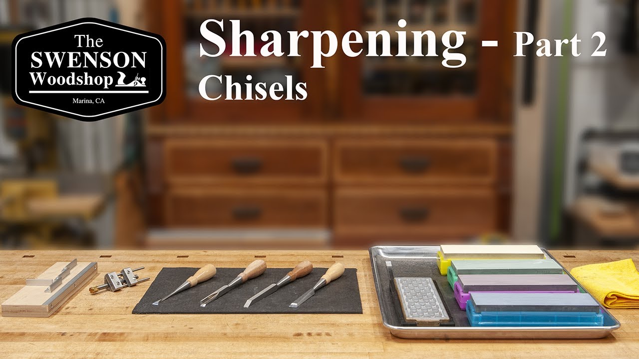 Sharpening Part 2 - Chisels - YouTube