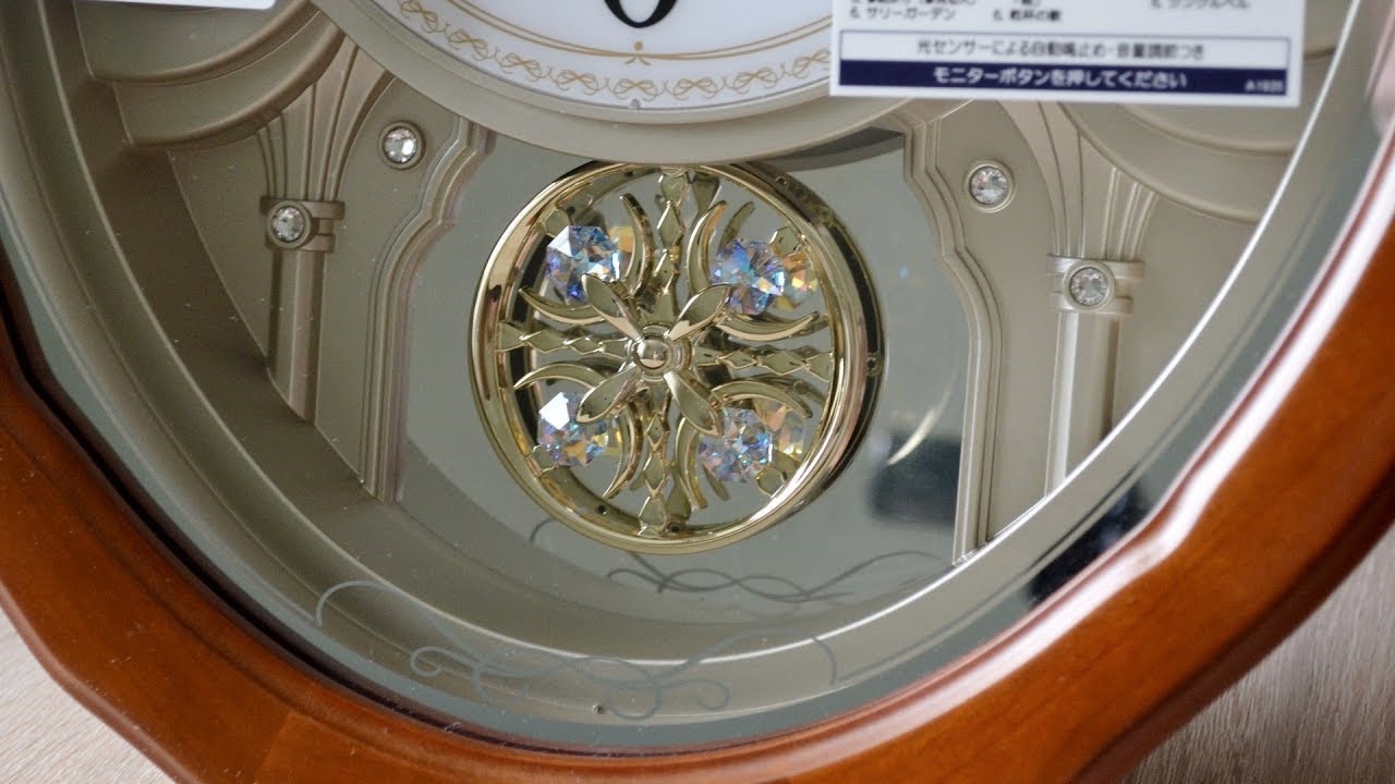 Обзор Seiko AM257B Wave Symphony музыкальные настенные часы YouTube