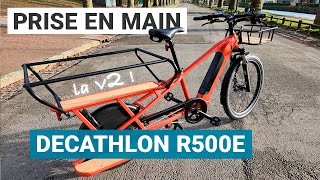 Vélocargo électrique Decathlon : on a testé la version 2.0 !