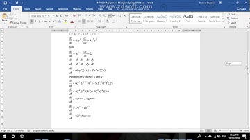 Calculus II(MTH301) Assignment 1 Solution Spring 2018