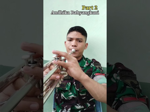 Terompet Andhika Bhayangkari #videoshort #trumpetsound #terompet_upacara class=