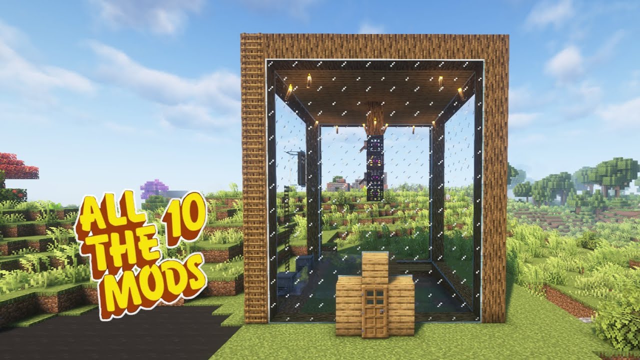 Building An XP Farm || All The Mods 10 Ep 3 - YouTube