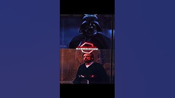 Darth Vader vs Luke Skywalker