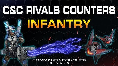 ALL INFANTRY COUNTERS in C&C Rivals (Barracks + Hand of Nod)