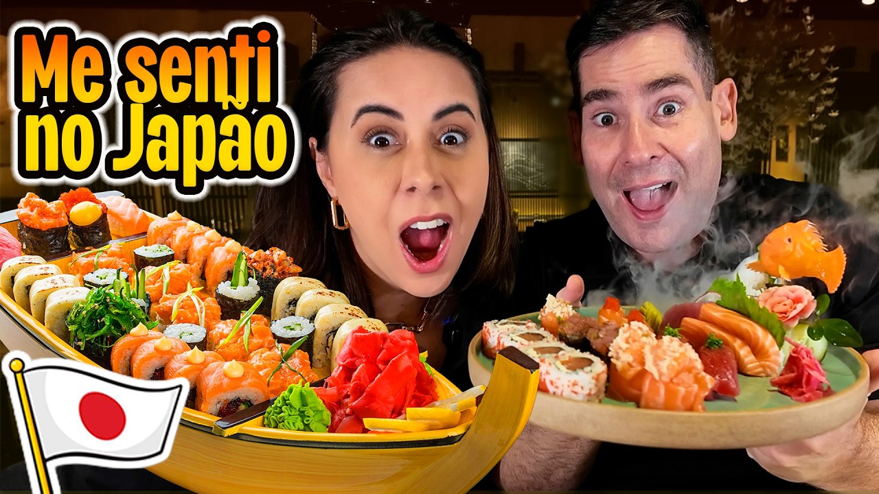 Comida Japonesa Igual do Japão no Yusha