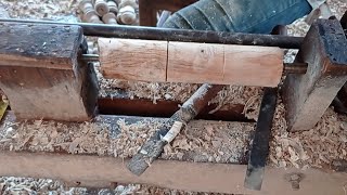 woodturning- Amazing Techniques woodworking Extreme Dangerous - Woork Wooden Carpenter- bubut kayu