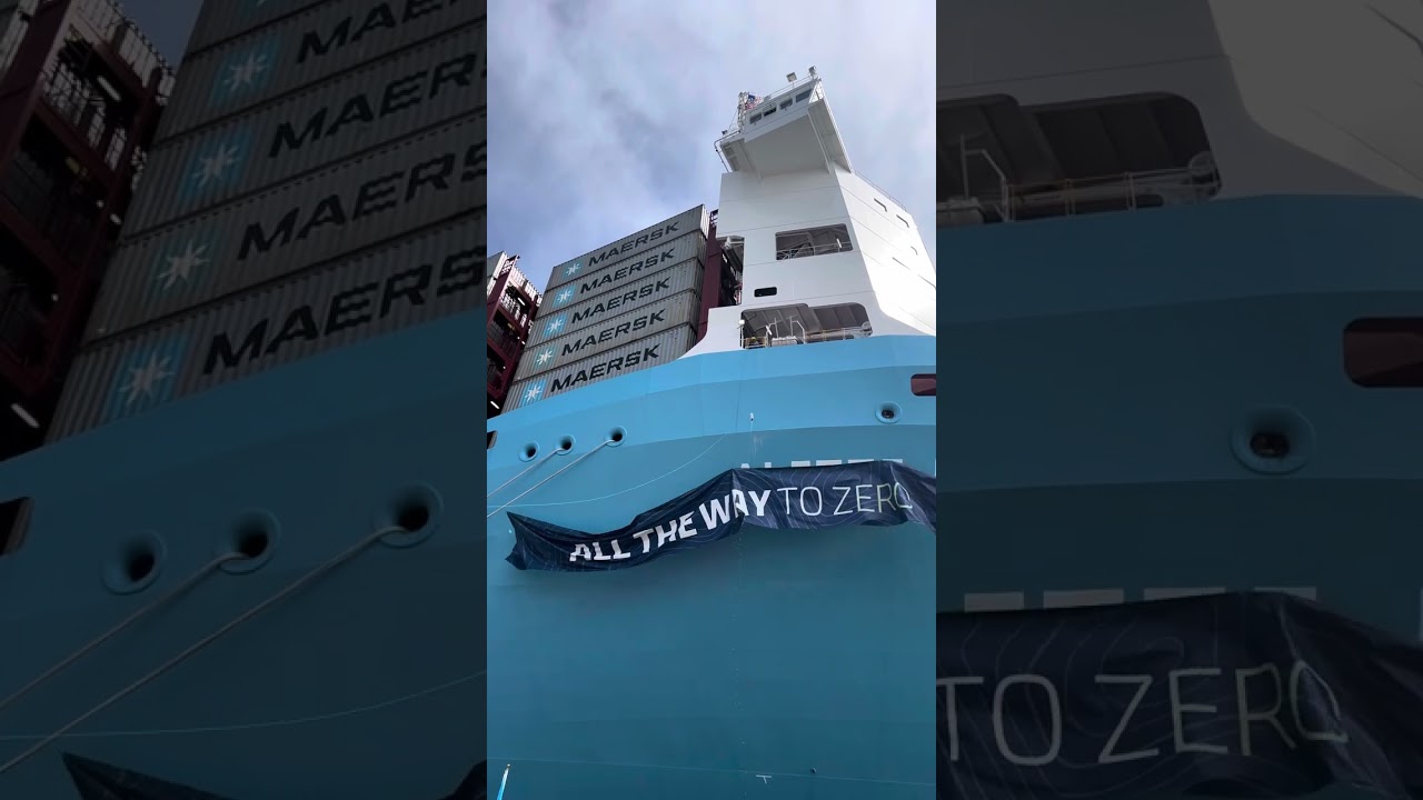 Alette MAERSK naming ceremony at the Port of Los Angeles