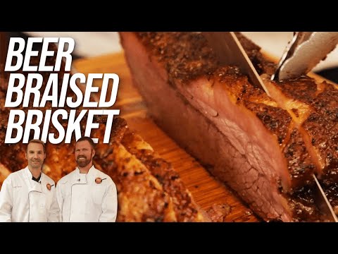 BEER BRAISED SMOKED BRISKET | DADS THAT COOK