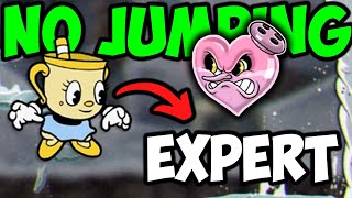 I beat Cuphead's Hardest Challenge (No Jumping)