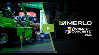 Merlo at the 2023 World of Concrete Tradeshow