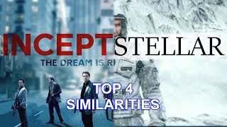 INTERSTELLA - INCEPTION TOP4 SIMILARITIES