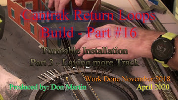 N Scale Cantrak Reverse Loop Build #16