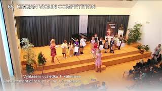 65. ročník Kocianovy houslové soutěže 4.5. 2023 - 65th Kocian Violin Competition