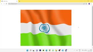 Animated Indian Flag using Html and CSS | #Html | #CSS |  #CrazyCoding