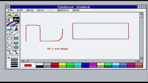 ao486 emulator on DE1-SoC FPGA Cyclone V Altera - Windows 3.11