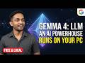 Gemma 4 Is Here & It Runs FREE on YOUR Device — Google's Most Powerful Local AI Explained #Gemma4