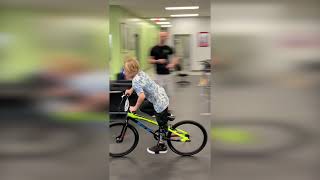 Trip, AK Amputee - Learns to ride BMX bike