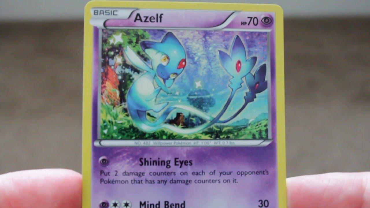 Pokemon Cards - Azelf Blister Pack Opening.