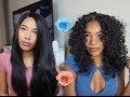 Turning a Straight Synthetic Wig Curly: Outre Yaki 24