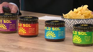 Taste test of Wild Sol salsas, founded by Alex Bregman