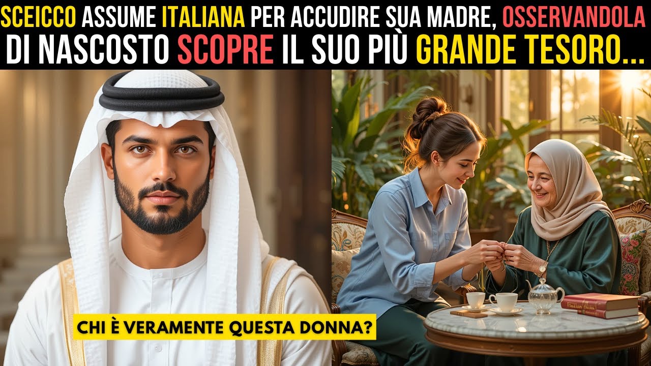 LO SCEICCO MILIARDARIO ASSUME UNA POVERA ITALIANA, MA OSSERVANDOLA SCOPRE IL SUO TESORO!