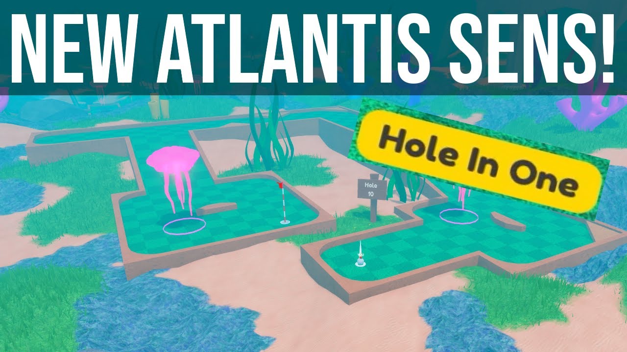 Liam takes a shot in Roblox Super Golf, Alpha