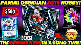 Full *PANINI IS FINALLY BACK!🤯 2026 FOTL OBSIDIAN FOOTBALL HOBBY BOX REVIEW!🏈 Guide