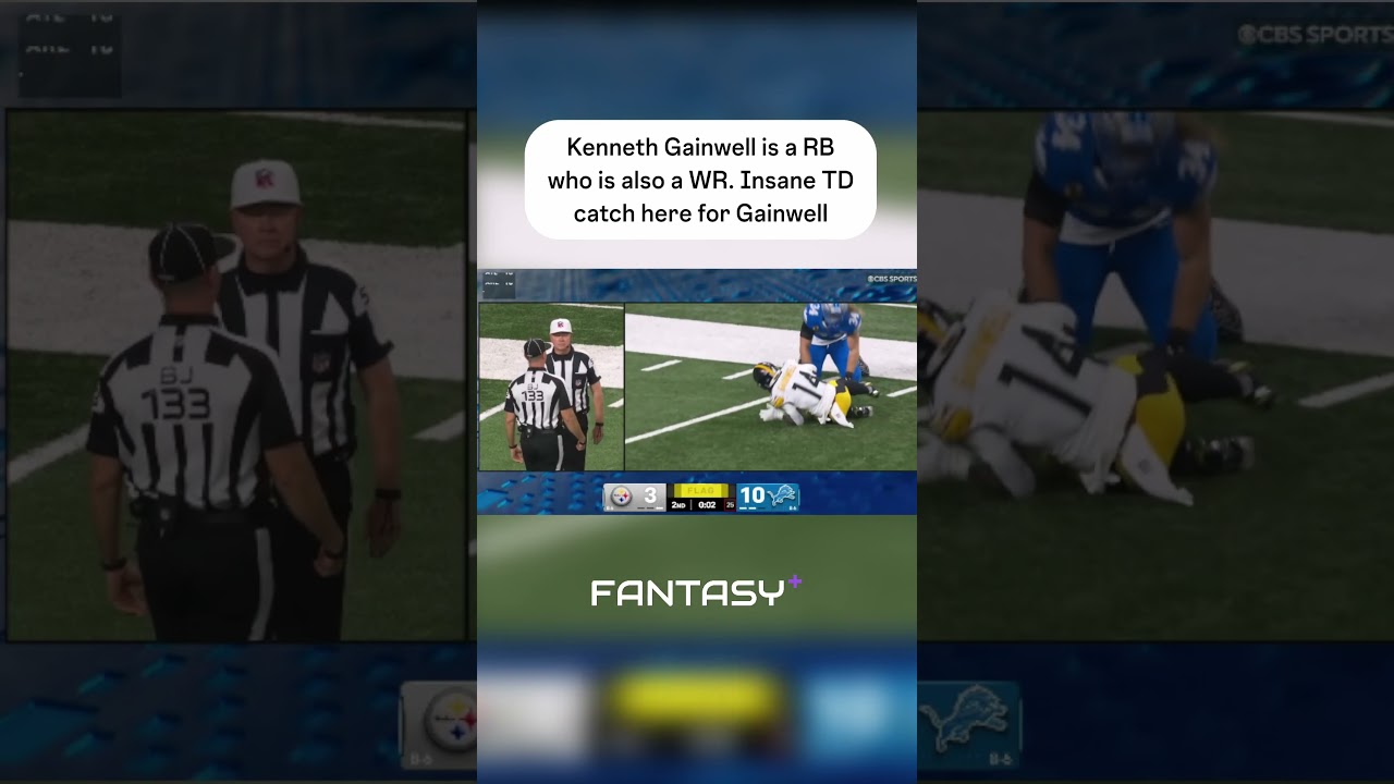 Гейнвелл совершил самый эффектный и зрелищный прием мяча, который вы когда-либо видели 💪 