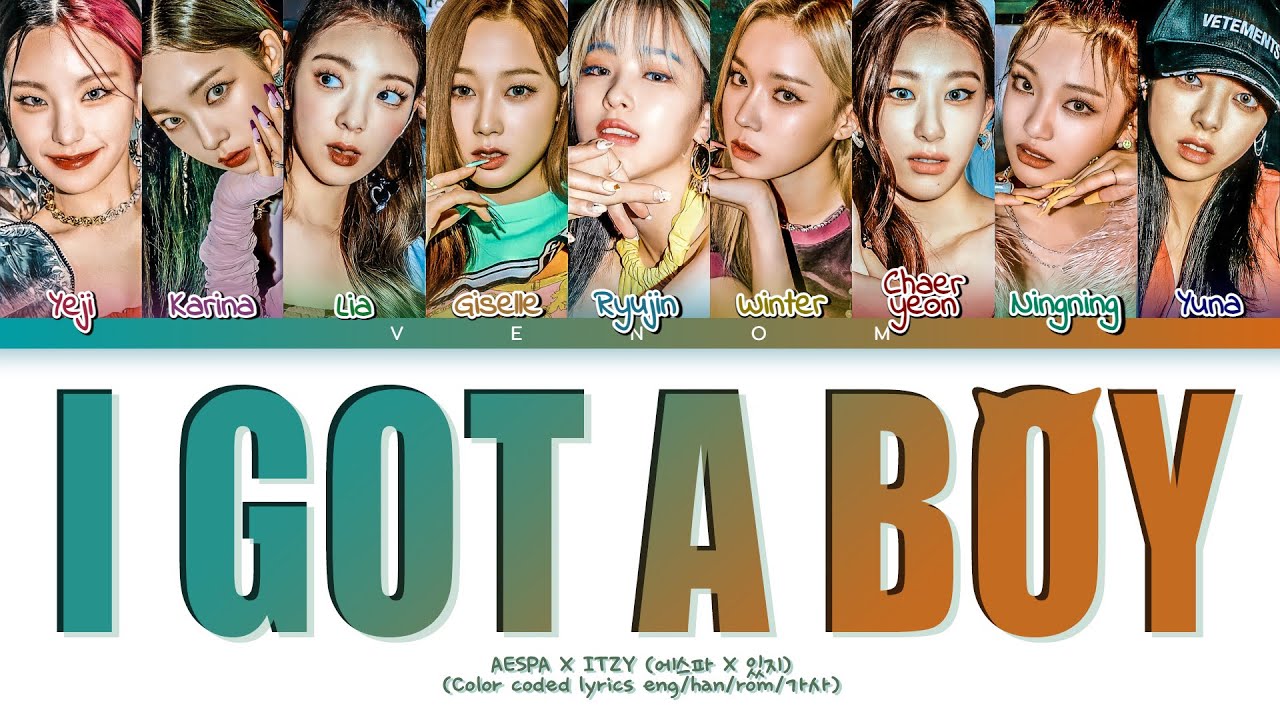 How would ITZY and AESPA sing I GOT A BOY by SNSD (Color coded lyrics eng/han/rom/가사)