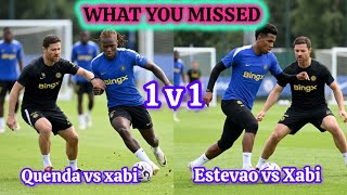 WHAT YOU MISSED TODAY IN TRAINING 🔥 1 VS 1 Quenda vs Xabi And Estevao Vs Xabi Alonso.