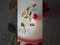 hand embroidery designs work tutorials for beginners #embroidery #art #shortvideo #clip