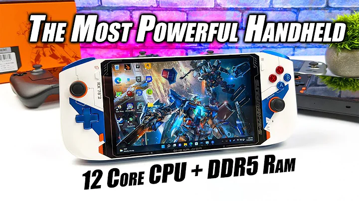 ¡El más poderoso portátil de mano! ¡CPU de 12 núcleos + RAM DDR5! ¡Increíblemente rápido!