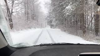 2015 BMW i3 First Snow Fall
