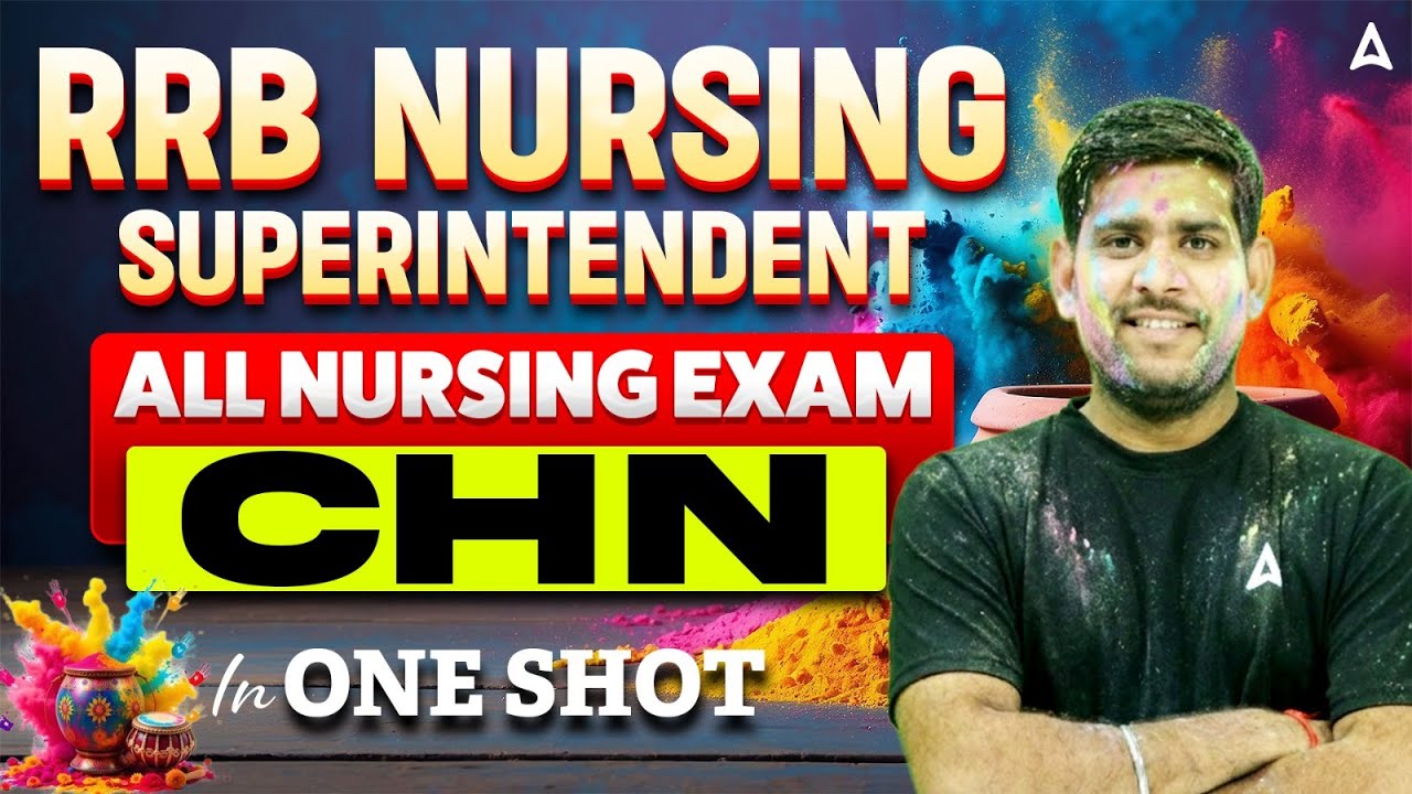 Community Health Nursing (CHN) One Shot | RRB Nursing Superintendent 2026 + All Nursing Exams #rrb