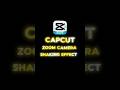 CapCut | Camera Shaking &amp; Black Flash Effects Tutorial 🤯🔥 | #shorts #capcut