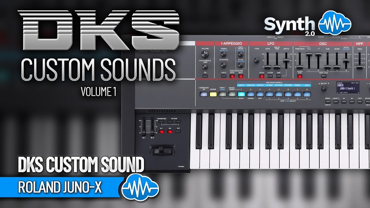 DKS Custom Sounds V1 Juno X 16 presets – Synthcloud