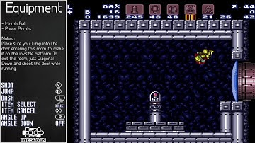 Super Metroid Randomizer Strategies | Blue Brinstar - Energy Tank Room and Boulder Room